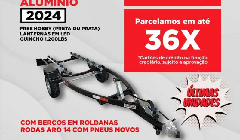CARRETA FREE HOBBY PARA JET SKI completo
