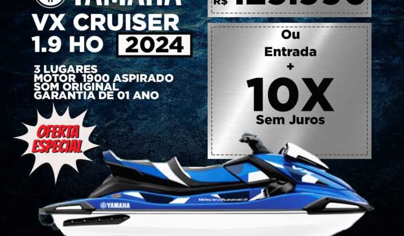 Yamaha VX CRUISER 1.9 HO 2024 completo