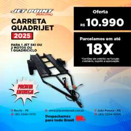 CARRETA QUADRIJET 2025 0KM completo