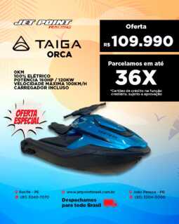 JET SKI TAIGA ORCA  – 100% ELÉTRICO