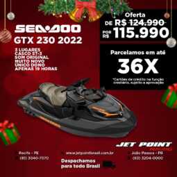 SEA DOO GTX 230 2022 COM SOM