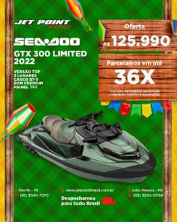 SEA DOO GTX 300 LIMITED 2022