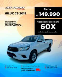 HILUX CABINE SIMPLES 4×4 2019